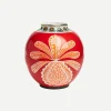 Bubble Vase in Big Pineapple Bordeaux