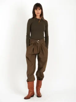 Erwin Pullover in Khaki